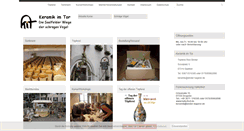 Desktop Screenshot of keramik-im-tor.de